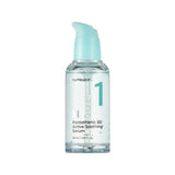 ProtoClinical k-beauty pale aqua beauty product silhouette on a light background with soft pink side accents.