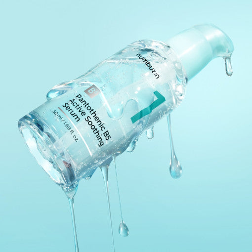 ProtoClinical k-beauty soft aqua beauty graphic with a muted teal center on a light background.
