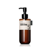 ProtoClinical k-beauty pale beige beauty product silhouette with soft peach side accents on a light background.