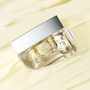 ProtoClinical k-beauty numbuzin No.5 Vitamin Glutathione Dark Spot Laser Cream 50ml single upright yellow cream box centered on a pale yellow background.
