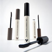 ProtoClinical k-beauty TONYMOLY Eye Tone Curl Correcting Mascara 7.5g single slim mascara package centered in a square product layout on a clean white background