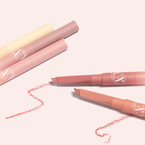 ProtoClinical k-beauty TONYMOLY Get It Tint Lip Liner single lip liner pencil with cap standing upright on a white background