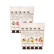 ProtoClinical k-beauty TONYMOLY I'm Hand Cream 30ml in a peach and cream hand cream tube standing upright on a pale blue background