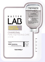 ProtoClinical k-beauty TONYMOLY Master Lab Sheet Mask 19g X 10ea single rectangular sheet mask packet in a centered vertical layout on a light background