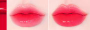 ProtoClinical k-beauty TONYMOLY PERFECT LIPS SHOCKING LIP (14 Colors) 4g two side-by-side rose pink lip swatches on a pale background