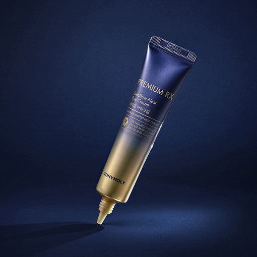 ProtoClinical k-beauty TONYMOLY PREMIUM RX Swallow Nest Eye Cream 70ml single eye cream package shown upright on a clean light background