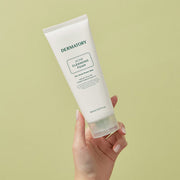 ProtoClinical k-beauty DERMATORY Pro Trouble Acne Cleansing Foam 150ml single upright gray cleansing foam tube centered on a soft white background