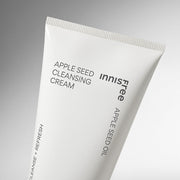 ProtoClinical k-beauty innisfree Apple Seed Cleansing Cream 150ml single upright light beige cleansing cream container with printed label on a clean white background