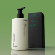 ProtoClinical k-beauty Innisfree Isle Number Body Lotion 300ml #Green Tea Essence single lotion packaging with green tea label accents on a plain background