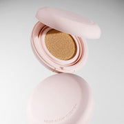 ProtoClinical k-beauty rosy pink makeup swatch on a pale background.