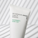 ProtoClinical k-beauty innisfree My Hair Recipe Curl Up Essence 100ml single upright essence package in a square product packshot