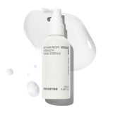 ProtoClinical k-beauty innisfree My Hair Recipe Strength Tonic Essence 100ml single upright pale yellow package centered on a white background with lavender side accents.
