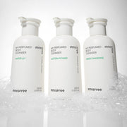 ProtoClinical k-beauty innisfree My Perfumed Body Cleanser 330ml (3-type) three slim body cleanser bottles side by side on a white background