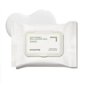 ProtoClinical k-beauty innisfree Olive Vitamin E Real Cleansing Tissue 150g (30ea) single cleansing tissue package shown upright with a visible front label on a light background