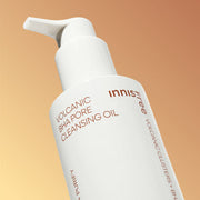 Innisfree Volcanic BHA Pore Cleansing Oil 150ml by ProtoClinical shown in a product detail image with the packaging and printed label visible on a clean background for a k-beauty skincare routine.