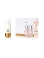 ProtoClinical k-beauty pale beige cosmetic product on a light background.
