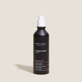ProtoClinical k-beauty [MARY & MAY] Collagen Booster Lotion 120ml slim beige lotion package on a very light lavender background