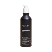 ProtoClinical k-beauty [MARY & MAY] Collagen Booster Lotion 120ml dark lotion package with pale side accents on a white background