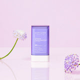 ProtoClinical k-beauty [MARY & MAY] Peptide Bakuchiol Sun Stick SPF50+ PA++++ 18g single lavender sun stick centered on a clean white background