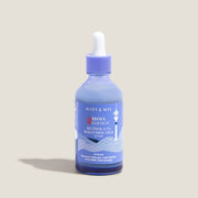 ProtoClinical k-beauty soft gray vertical beauty product silhouette on a pale cream background with warm beige corner accents.