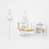 ProtoClinical k-beauty pale neutral beauty graphic on a light background.