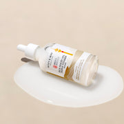ProtoClinical k-beauty warm neutral beauty product visual on a light background.
