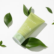 ProtoClinical k-beauty muted beige beauty product visual on a light background.