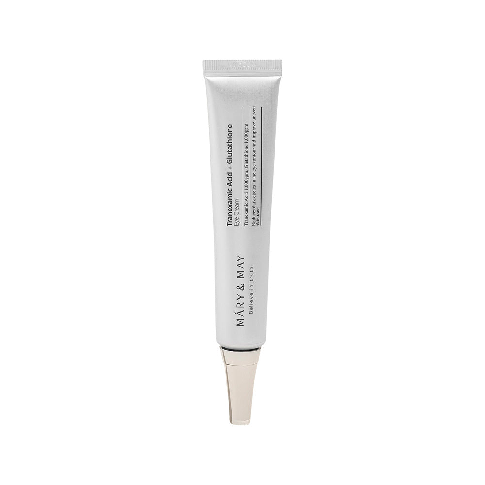 ProtoClinical k-beauty pale vertical beauty product silhouette with soft peach and blue side tones on a light background.