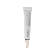 ProtoClinical k-beauty pale vertical beauty product silhouette with soft peach and blue side tones on a light background.