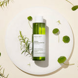 ProtoClinical k-beauty [MARY & MAY] Vegan CICA Tea Tree AHA PHA Blemish Toner 200ml soft gray bottle silhouette centered on a cream background