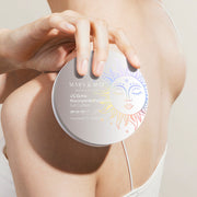 ProtoClinical k-beauty [MARY & MAY] Vegan Niacinamide Panthenol Sun Cushion SPF50+ PA++++ 25g single sun cushion package shown alone on a white background