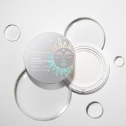 ProtoClinical k-beauty [MARY & MAY] Vegan Niacinamide Panthenol Sun Cushion SPF50+ PA++++ 25g single round sun cushion compact centered on a white background