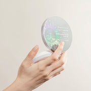 ProtoClinical k-beauty [MARY & MAY] Vegan Niacinamide Panthenol Sun Cushion SPF50+ PA++++ 25g single round sun cushion compact shown from above on a white background