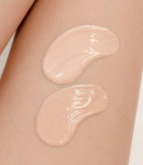 ProtoClinical k-beauty warm rose beauty graphic with a soft beige center and deeper pink shading on the left.