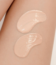 ProtoClinical k-beauty warm rose beauty graphic with a soft beige center and deeper pink shading on the left.