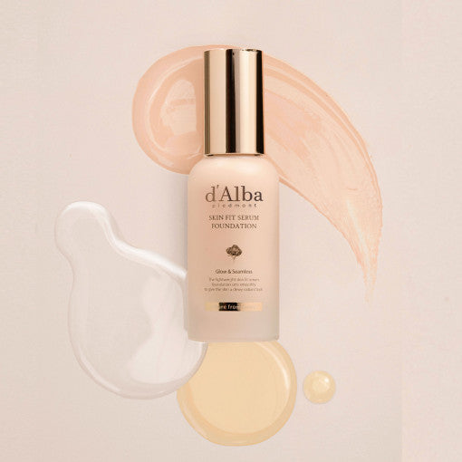 ProtoClinical k-beauty tall brown beauty bottle silhouette centered between pale beige side panels on a light background.