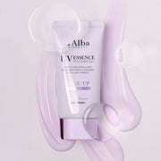 ProtoClinical k-beauty soft lavender beauty graphic on a pale lilac square background.