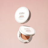 ProtoClinical k-beauty soft pink and beige beauty product graphic on a light background.