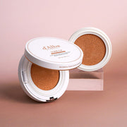 ProtoClinical k-beauty lavender, beige, and peach beauty product packaging with a dark lower accent on a light background.