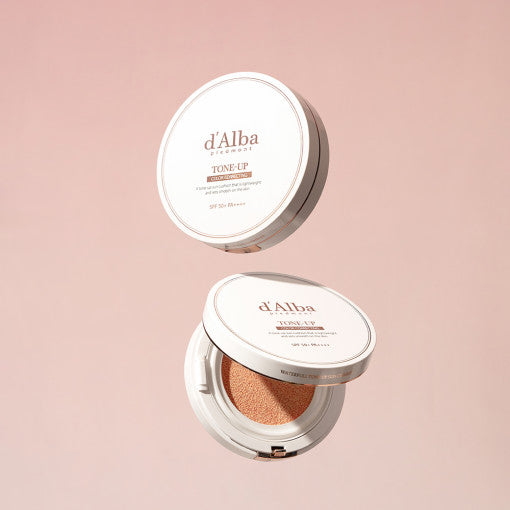 ProtoClinical k-beauty soft pink and beige beauty product graphic on a light background.