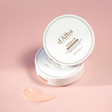 ProtoClinical k-beauty rose pink beauty product packaging with a bright white center on a light background.