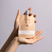 ProtoClinical k-beauty d'Alba Waterfull Vegan Sleeping Pack (Spout Type) 60ml shown in a square layout with green, rose, purple, and gray packaging-style blocks