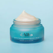 ProtoClinical k-beauty pale blue beauty product packaging with a charcoal center on a light background.
