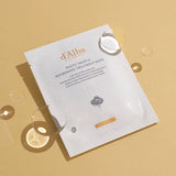 ProtoClinical k-beauty d'Alba White Truffle Nourishing Treatment Mask 25ml X 20ea shown in a square detail graphic with gray, green, pink, and cream color blocks