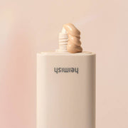 ProtoClinical k-beauty olive and taupe beauty product silhouette on a light background.