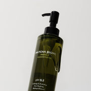 heimish Matcha Biome Perfect Cleansing Oil 150ml by ProtoClinical shown in centered product packaging on a clean white background for a k-beauty skincare routine.