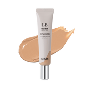 ProtoClinical k-beauty medium beige makeup shade swatch on a light background.