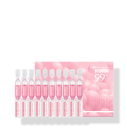 ProtoClinical k-beauty MEDICUBE: PDRN Pink One Day Serum 1box(1.5ml*) (10Units) single upright pink serum package centered on a light background