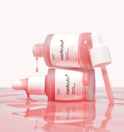 ProtoClinical k-beauty MEDICUBE: PDRN Pink Peptide Serum (30ml) product lineup with multiple serum containers centered on a pale cream background