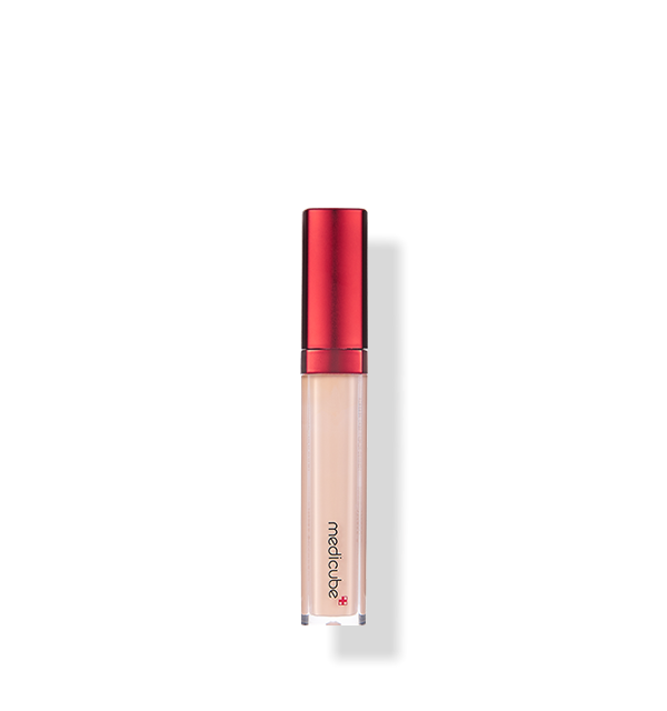ProtoClinical k-beauty MEDICUBE: Red Concealer Tip Type (5ml) shown as a single upright pale pink concealer tube centered on a white background.